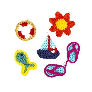 NWT The Sak Yarnicharmz 5 Pack - Beach